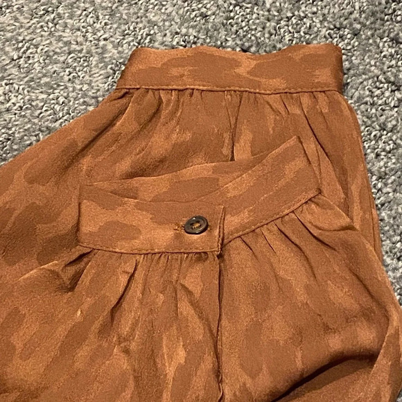 New! Current Air Autumn Puff Sleeve blouse, caramel 16280 NWT - Picture 12 of 16